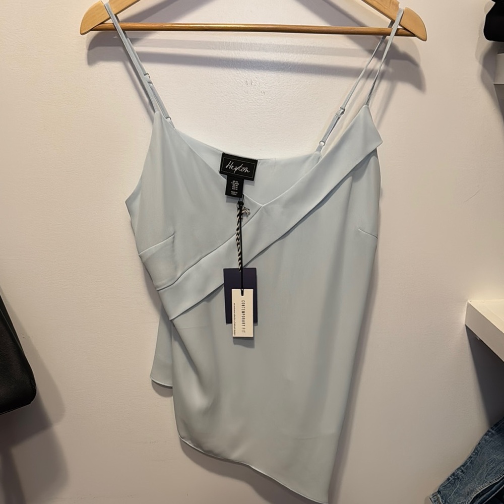 Hayden Blue Asymmetrical Camisole Top